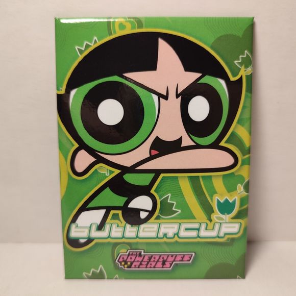 The Powerpuff Girls Buttercup Fridge Magnet Official Cartoon Collectible Decor - Picture 1 of 3